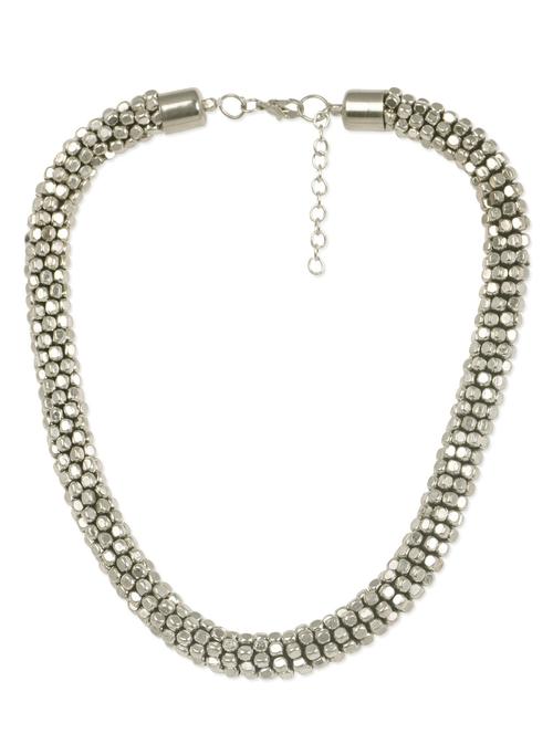 Silver Beads Necklace - 1000371 - Very Small Image - 1