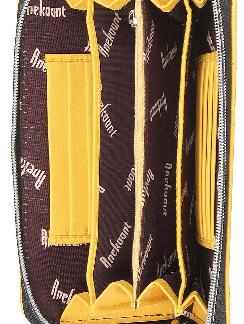 yellow leatherette wallets & card holder - 10008232 - Zoom Image - 3