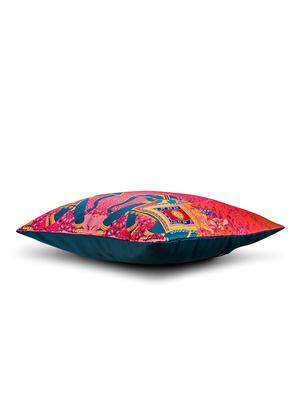 sej abstract orange hd digital premium 16 by 16 inch cushion cover (set of 2)(sbccdp0042p) - 10014032 - Standard Image - 3