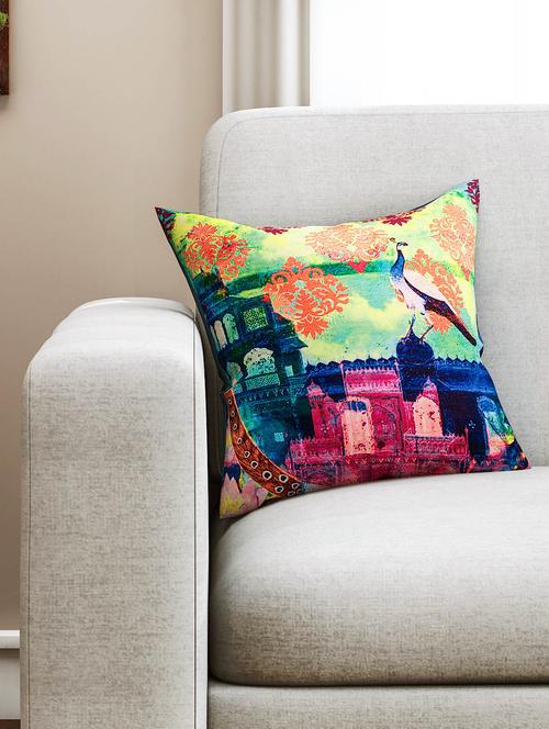 sej abstract multicolor hd digital premium 16 by 16 inch cushion cover 1 pc(sbccdp009) - 10014046 - Standard Image - 1