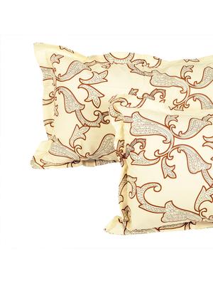 multicolored 100% cotton double bedsheet with 2 pillow covers - 1001721 - Standard Image - 6
