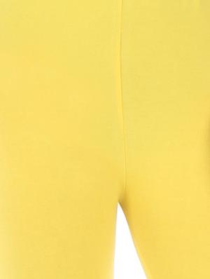 black, yellow cotton leggings - 10087194 - Standard Image - 9