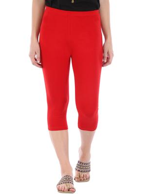 set of 2 cotton lycra blend capris - 10087198 - Standard Image - 6