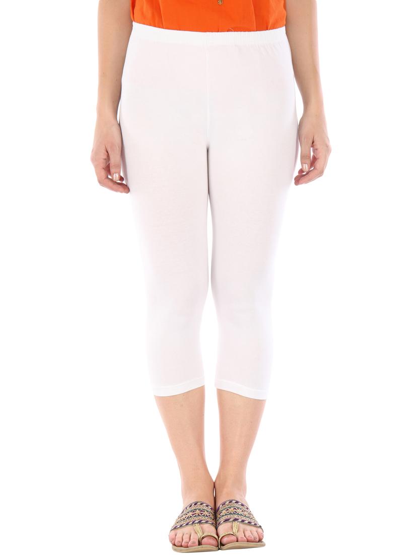 white, red cotton leggings - 10087204 - Zoom Image - 6