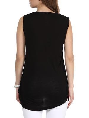 grey polyester top - 10088481 - Standard Image - 3