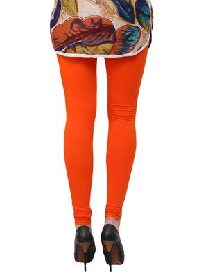 orange cotton leggings - 10229519 - Standard Image - 3