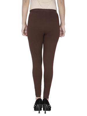 brown cotton leggings - 10229619 - Standard Image - 3