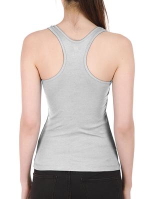 friskers grey cotton tank top - 10233584 - Standard Image - 3