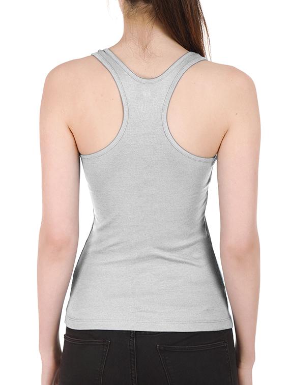 friskers grey cotton tank top - 10233584 - Zoom Image - 3