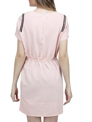 light pink polyester dress - 10266375 - Standard Image - 3