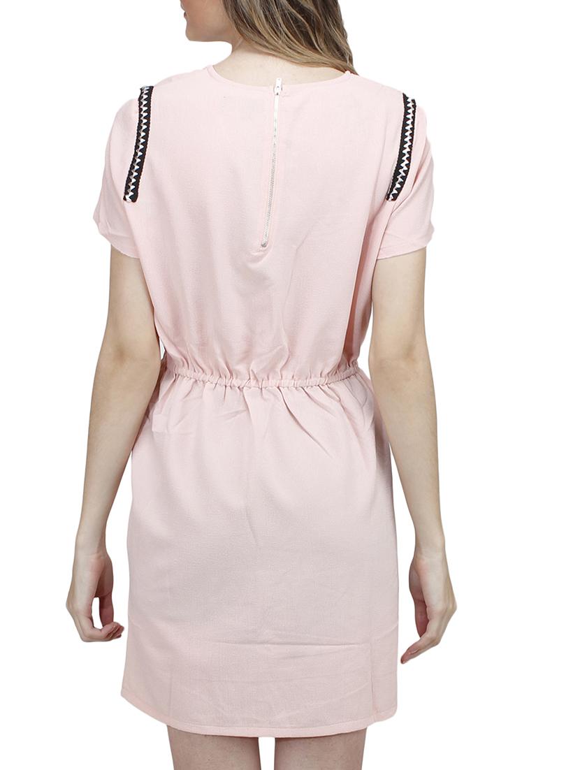 light pink polyester dress - 10266375 - Zoom Image - 3