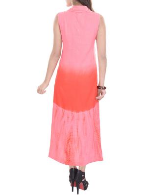 color block pocket patch high low dress - 10288397 - Standard Image - 3