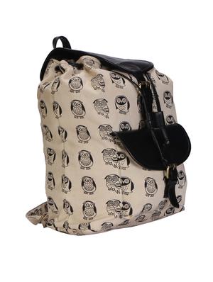 cream canvas backpack - 10317327 - Standard Image - 6