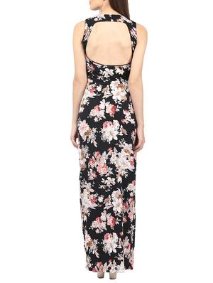 black crepe dress - 10328360 - Standard Image - 3