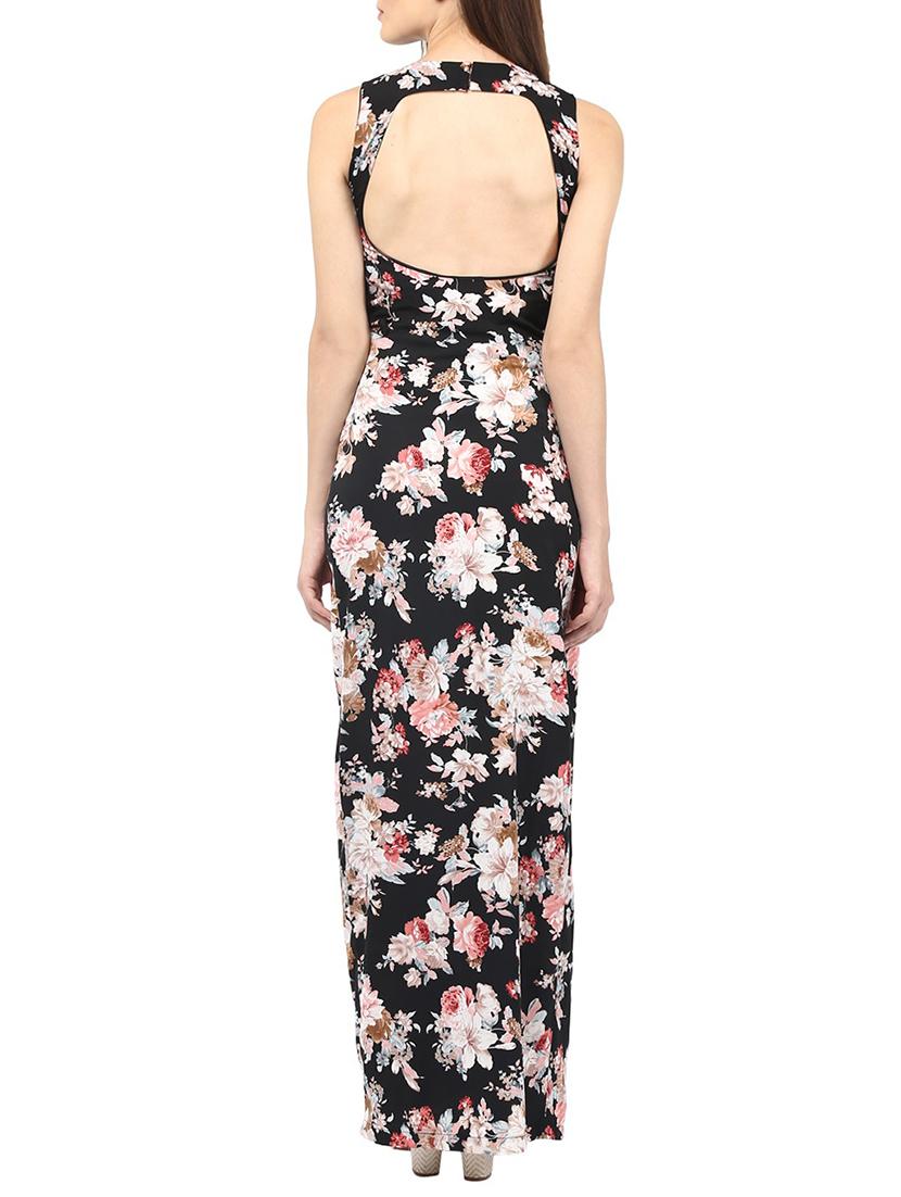 black crepe dress - 10328360 - Zoom Image - 3