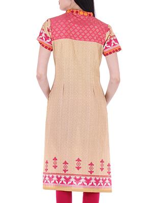 multicolor cotton kurta - 10342048 - Standard Image - 3