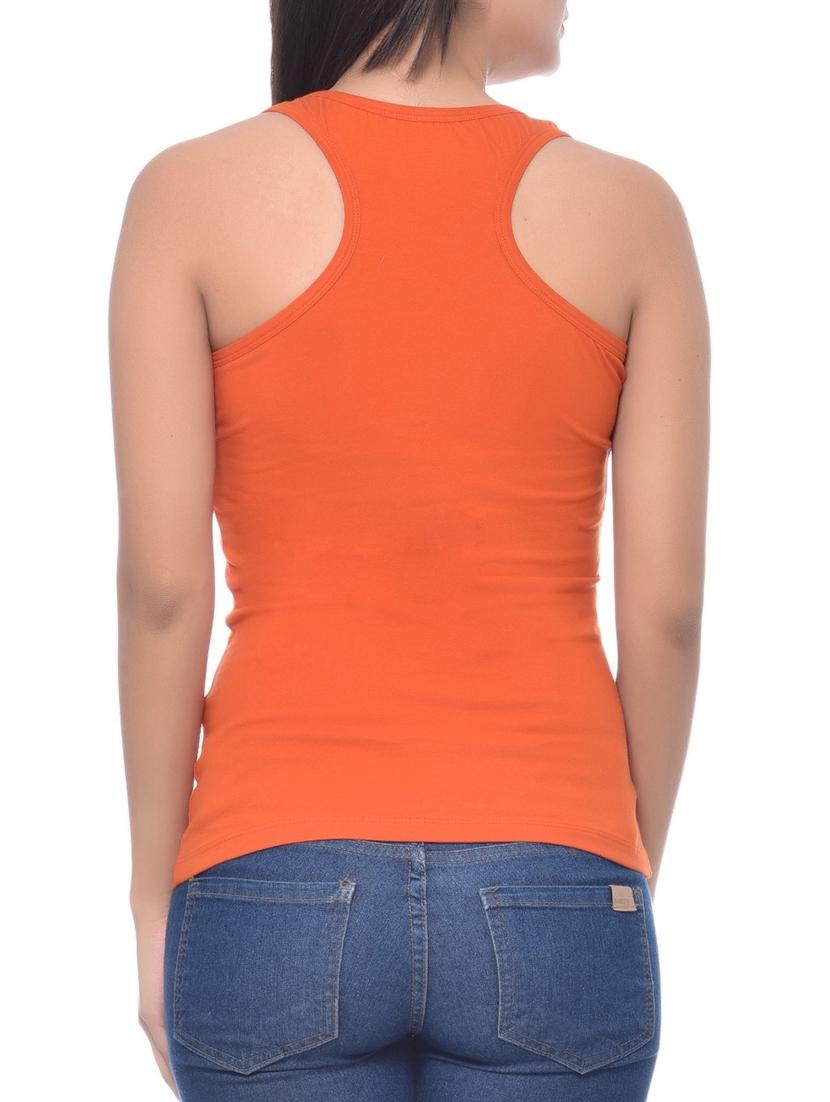 orange cotton tank top - 10346517 - Zoom Image - 3