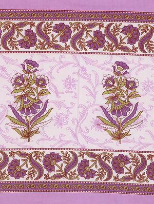 cotton jaipuri traditional double bedsheet with 2 pillwo cover - 10364290 - Standard Image - 3