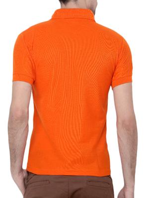 orange cotton t-shirt - 10393698 - Standard Image - 3