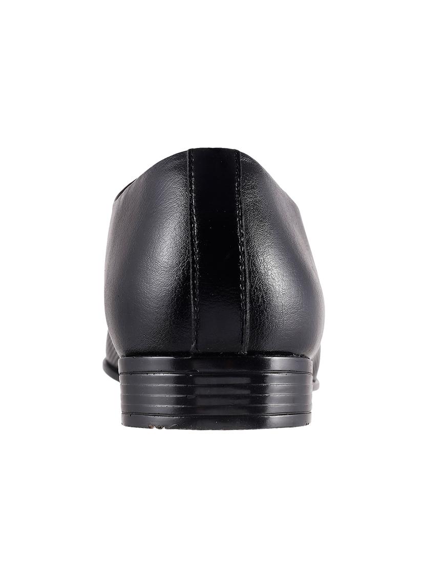 black leather formal shoes - 10403872 - Zoom Image - 3