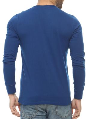 dark blue striped cotton t-shirt - 10444986 - Standard Image - 3