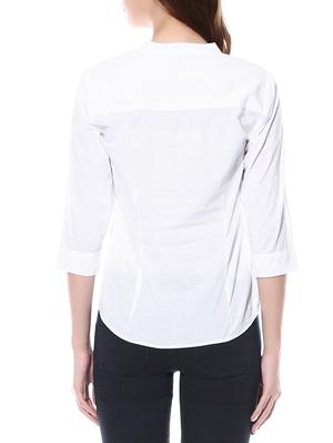 white cotton shirt - 10499226 - Standard Image - 3