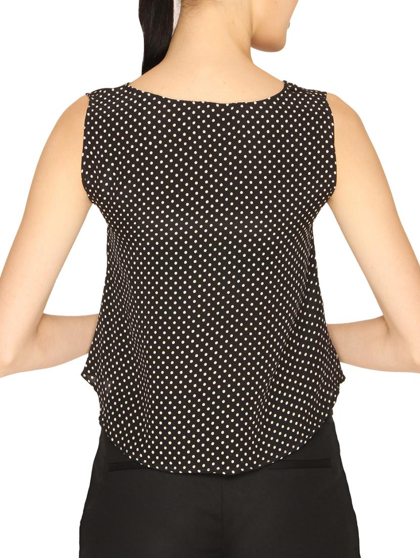 polka dot crop top - 10516057 - Zoom Image - 3