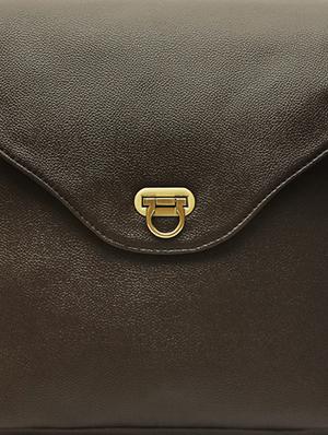 brown leatherette sling bag - 1054355 - Standard Image - 6