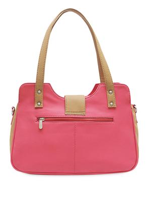 pink leatherette handbag - 1054361 - Standard Image - 3