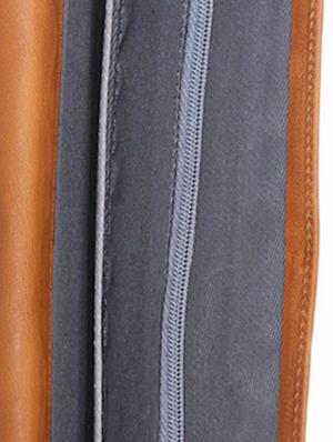 tan solid leatherette wallet - 1055759 - Standard Image - 3