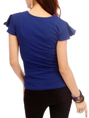 blue cotton top - 10561822 - Standard Image - 3