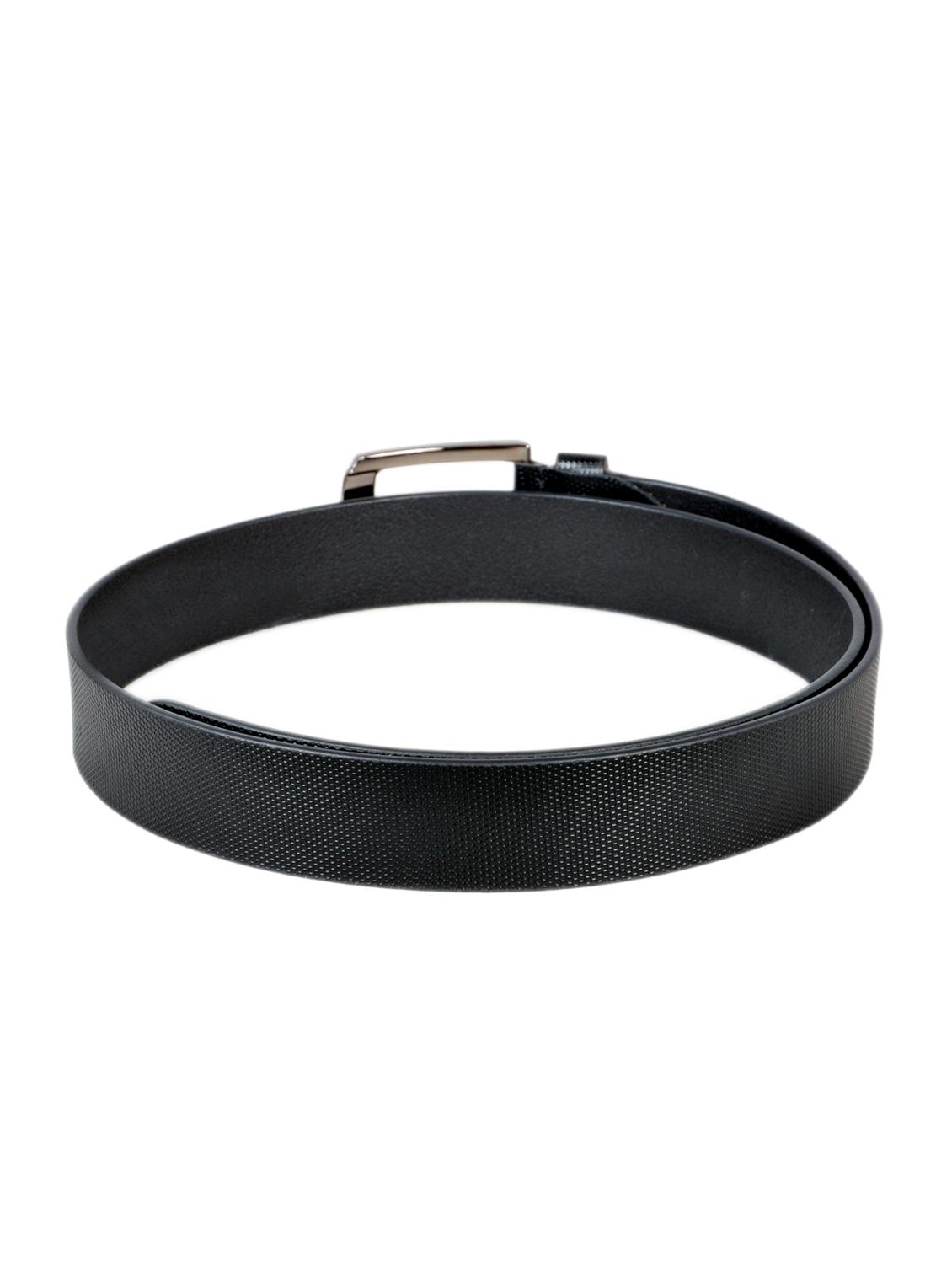black leather belt - 10622518 - Zoom Image - 3
