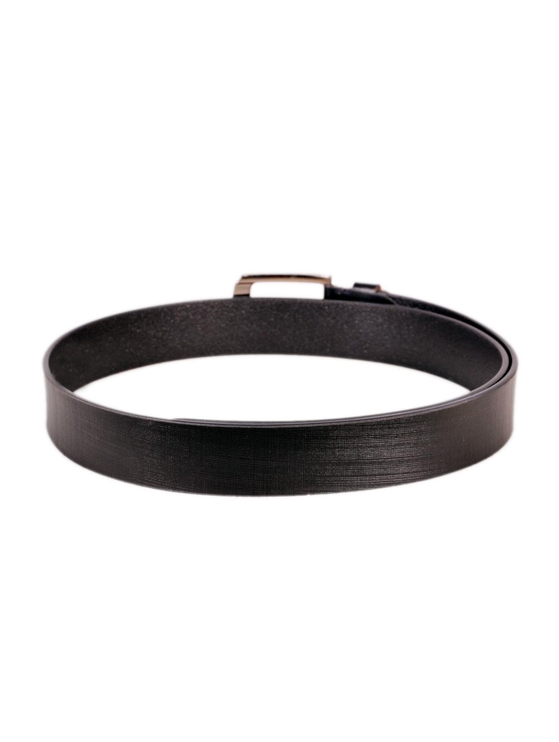 black leather belt - 10622521 - Zoom Image - 3