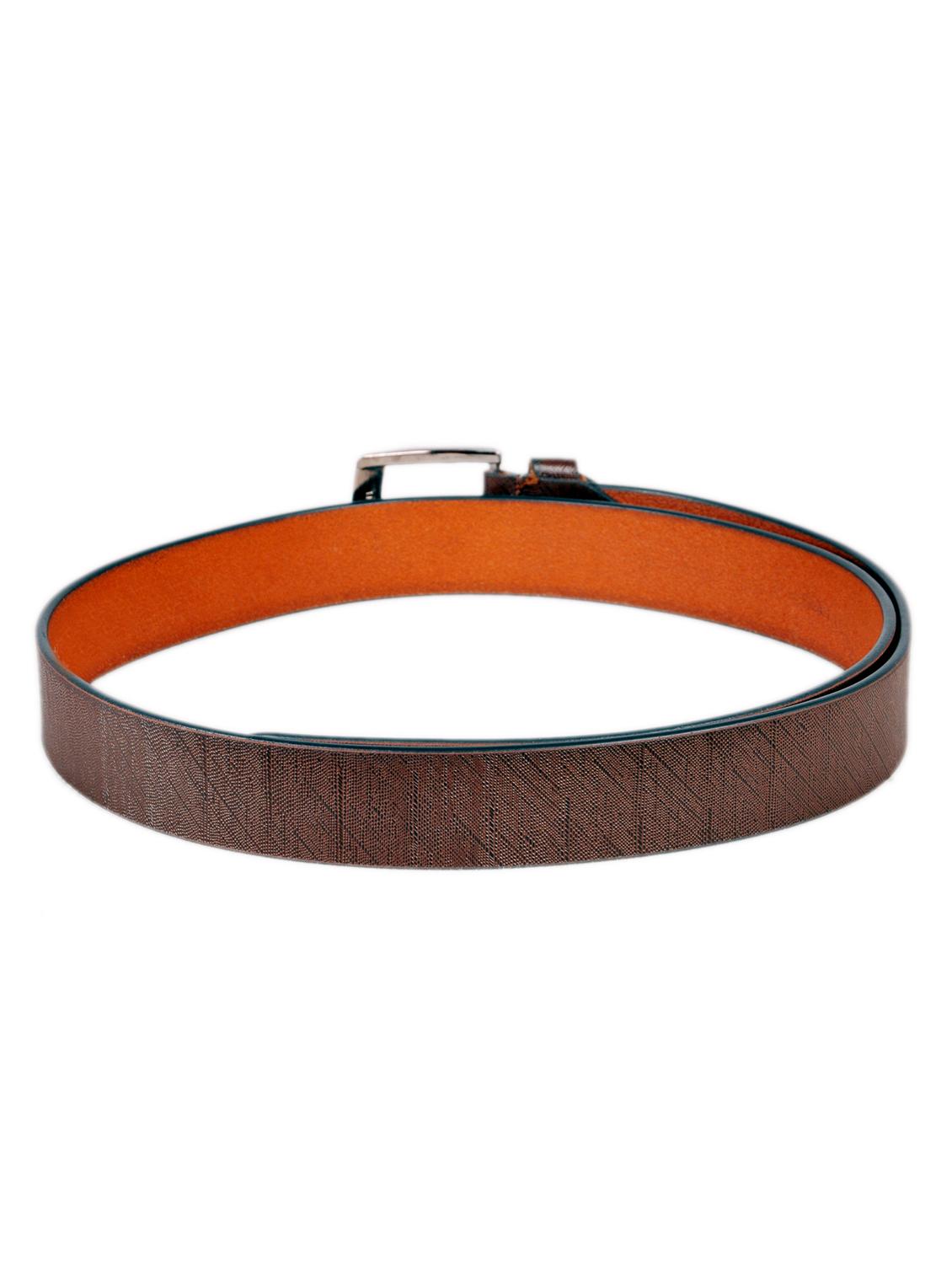 brown leather belt - 10622525 - Zoom Image - 3
