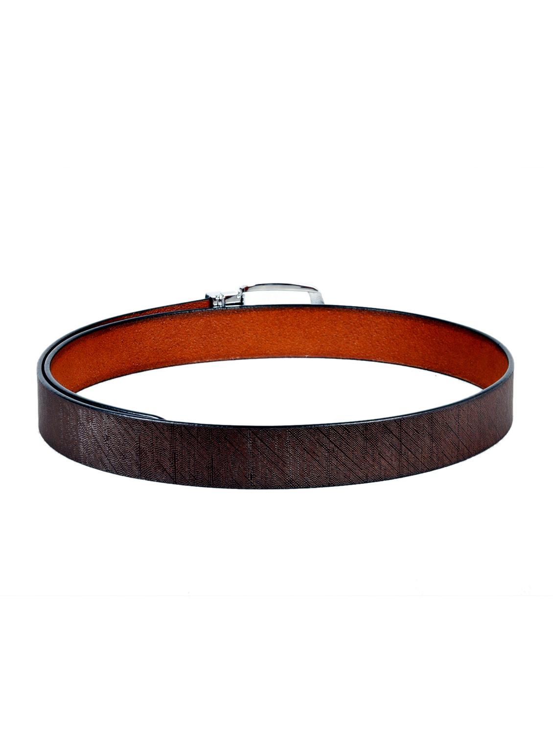 brown leather belt - 10622540 - Zoom Image - 3