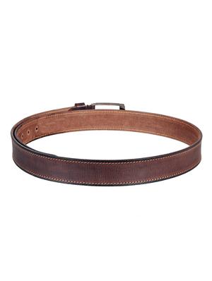 brown leather belt - 10622547 - Standard Image - 3