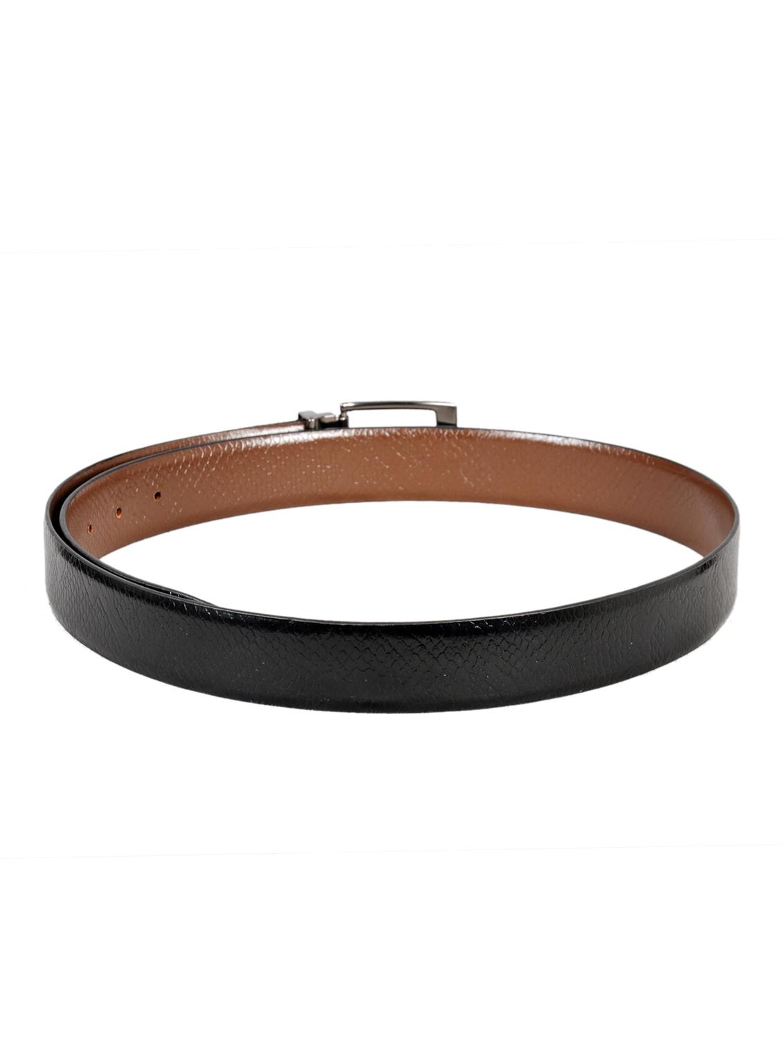 black, brown leather belt - 10622550 - Zoom Image - 3