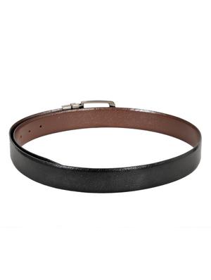 black, brown leather belt - 10622551 - Standard Image - 3