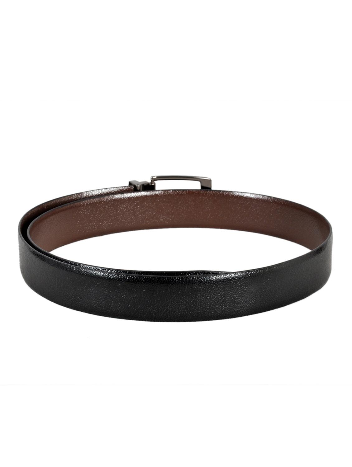 black, brown leather belt - 10622552 - Zoom Image - 3