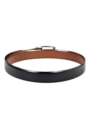 black, brown leather belt - 10622555 - Standard Image - 3