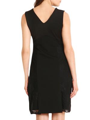 black polyester blend dress - 10626584 - Standard Image - 3