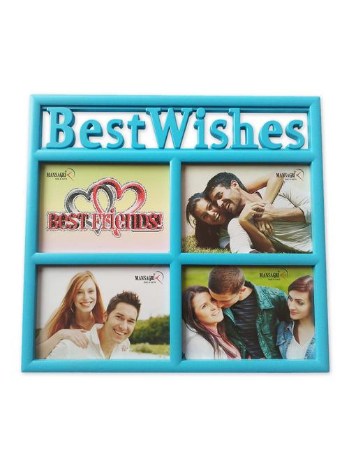 4 in 1 Red Best Wishes Photo Frame - 10637459 - Very Small Image - 1