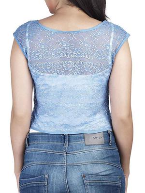 blue net top - 10656130 - Standard Image - 3