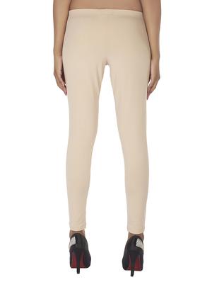 beige cotton legging - 10656439 - Standard Image - 3