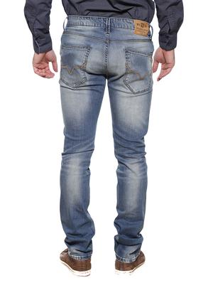 blue denim heavy washed jeans - 10658425 - Standard Image - 3