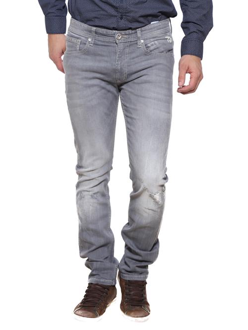 pepe jeans grey denim jeans - 10658432 - Standard Image - 1