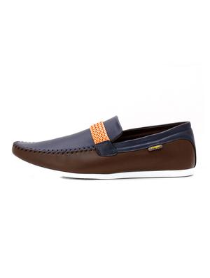 multi colored leatherette slip on loafer - 10662579 - Standard Image - 3