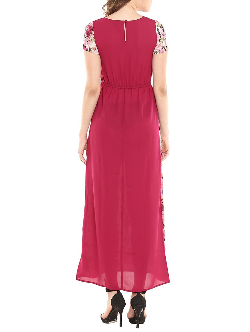 multicolor polyester dress - 10681694 - Zoom Image - 3