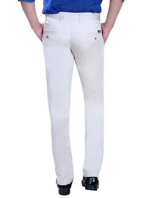 white cotton chinos - 10707651 - Standard Image - 3