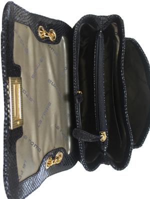 black leather sling bag - 10707968 - Standard Image - 3